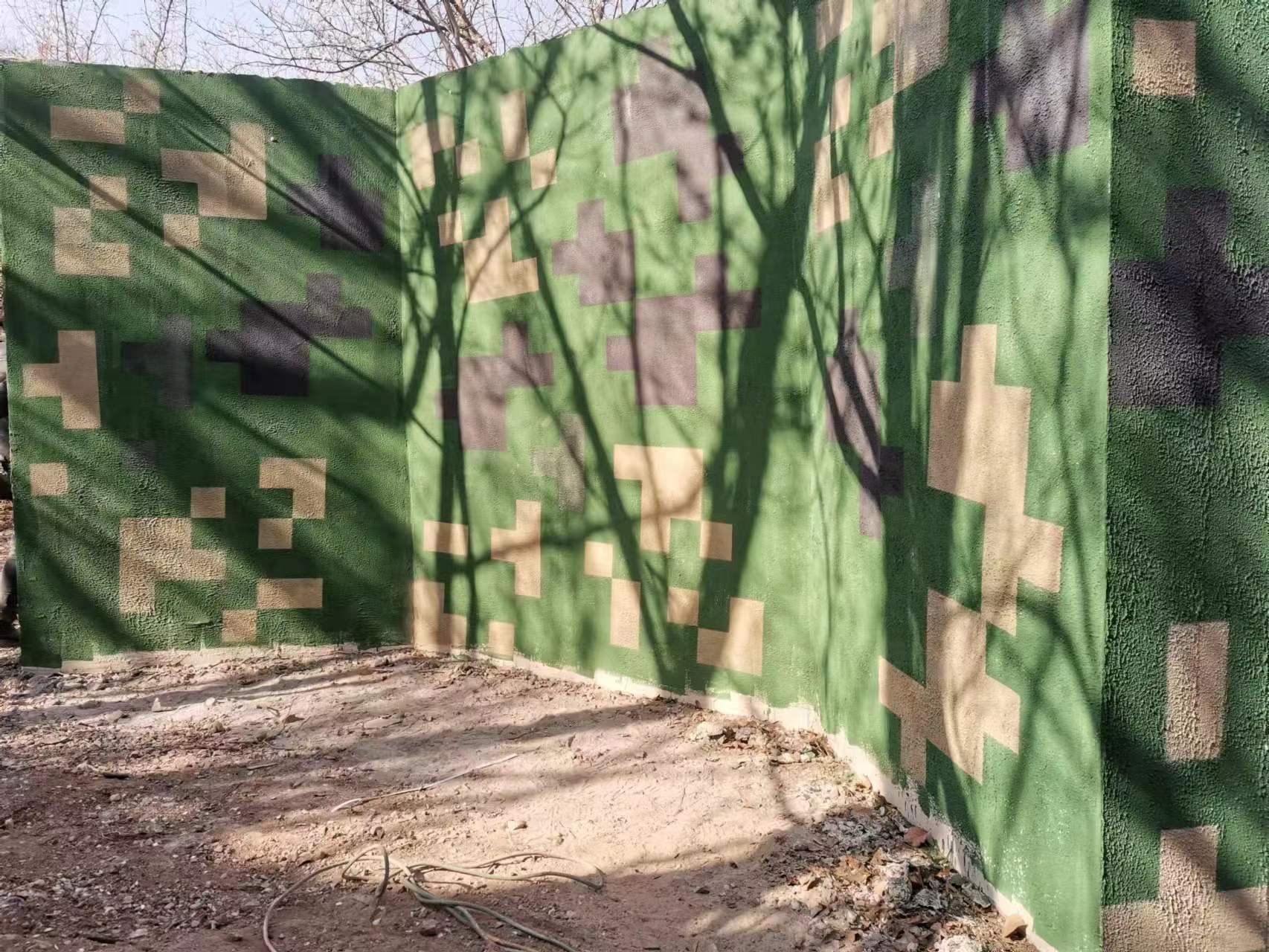 金山外墙迷彩漆需综合考虑涂