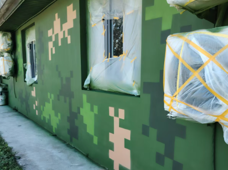 金山海洋 / 林地场景数码伪装