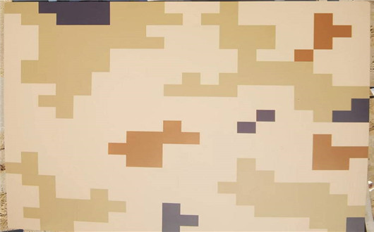 金山荒漠迷彩漆喷涂